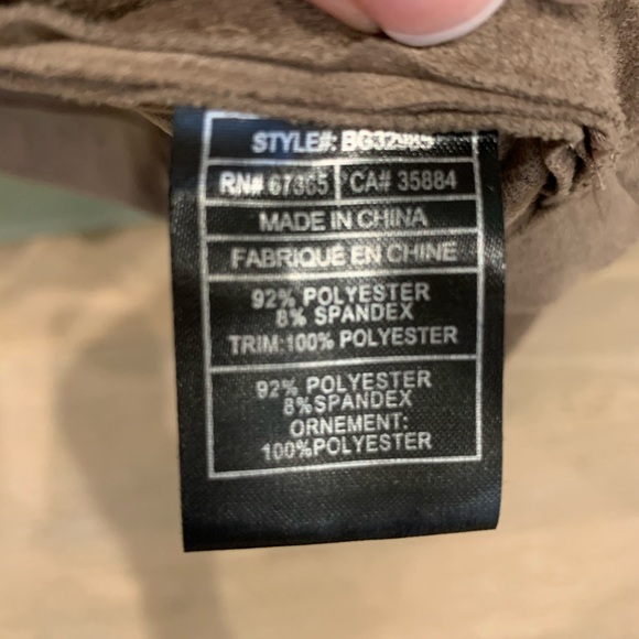 BB Dakota Faux Suede Jacket - Picture 5 of 8